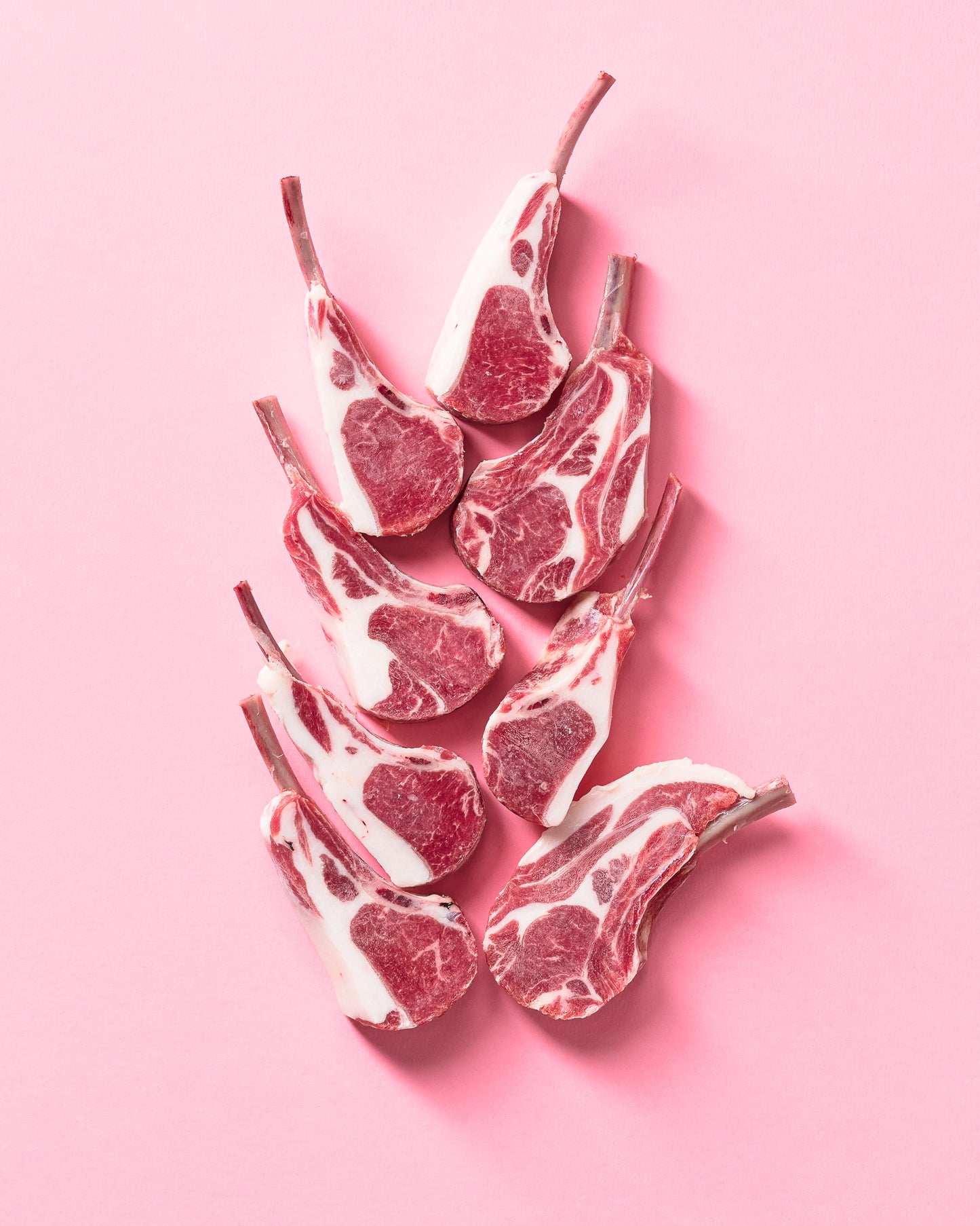 ESA Milk Fed Veal Rack Frenched Cap Off Frozen